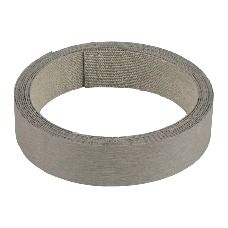Meubelpanelen > Geen Strijkband inox metallic 23 mm 2,5 m