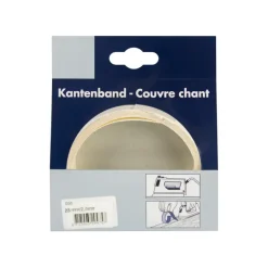Meubelpanelen > Geen Strijkband rechtkant wit 23 mm (rol 2,5 m)