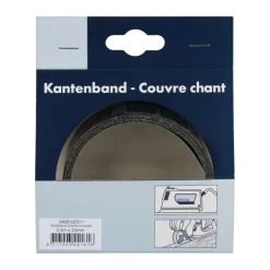 Meubelpanelen > Geen Strijkband zwart eiken 23 mm 2,5 m