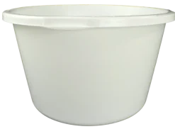 Bouwemmers & Speciekuipen|Bouwemmers & Speciekuipen > Gripline Stuckuip rond 40 liter wit