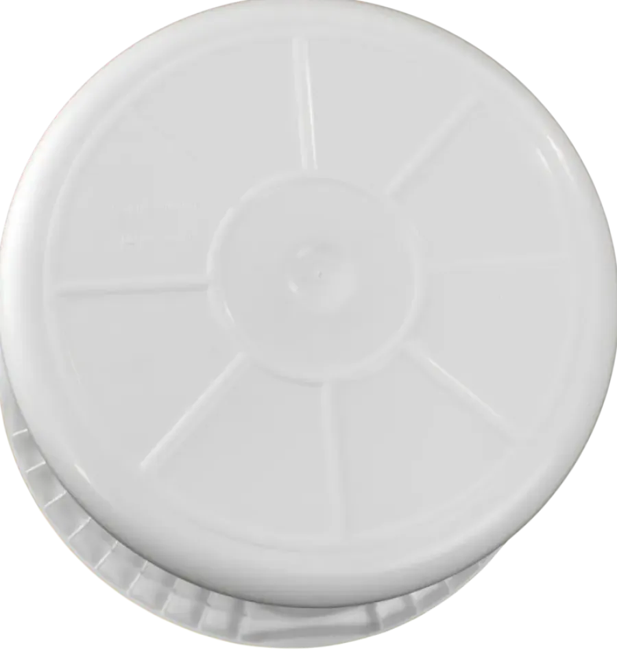 Bouwemmers & Speciekuipen|Bouwemmers & Speciekuipen > Gripline Stuckuip rond 40 liter wit