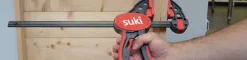 Lijmklemmen > Suki lijmklem met spreidfunctie 450 mm