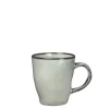 Tabo senseo beker met oor grijs - h8,5xd7,5cm