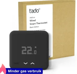 Slimme Thermostaten > Tado Additionele Slimme Thermostaat Multi zone (uitbreiding) Zwart