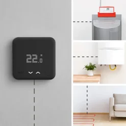 Slimme Thermostaten > Tado Starters Kit Thermostaat V3+ Bedraad Zwart