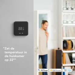 Slimme Thermostaten > Tado Starters Kit Thermostaat V3+ Bedraad Zwart