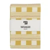 Tafelkleed block oker - l250xb140cm