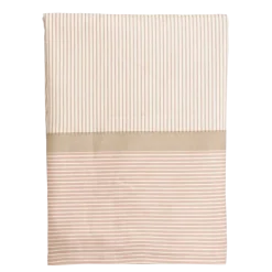 Tafelkleed streep roze 250 x 140 cm