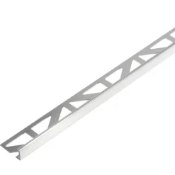 Tegelprofiel haaks aluminium zilver 10 mm 300 cm