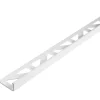 Tegelprofiel haaks PVC wit 12,5 mm 300 cm