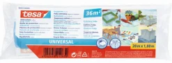 Dekkleden & Afdekfolies > Tesa afdekfolie universeel transparant 1,8 x 20 m