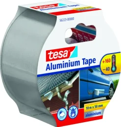 Overige Tape > Tesa aluminiumtape grijs zilver 10 m x 50 mm