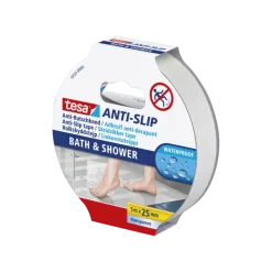 Overige Tape > Tesa anti-slip tape douche transparant 25 mm x 5 m