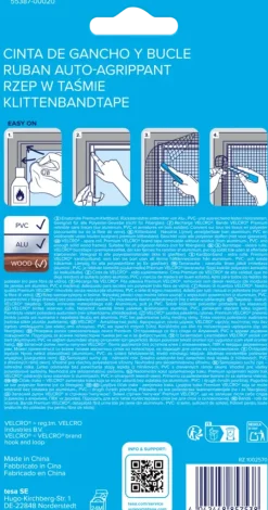 Montagetape > Tesa Insect Stop klittenband vervangingsrol voor raamhor Comfort 560 cm