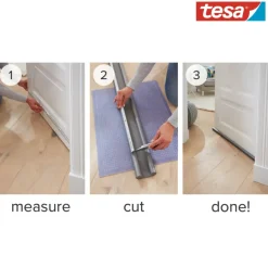 Tochtwering|Tochtstrips Deur > Tesa Moll isolatierol 25x950 mm dubbel antra