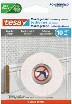 Montagetape > Tesa Montagetape voor Behang & Pleisterwerk 10 kg/m