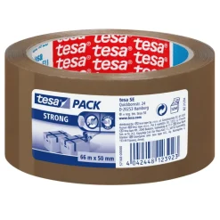 Verpakkingstape > Tesa Pack Strong verpakkingstape bruin 66 m x 50 mm