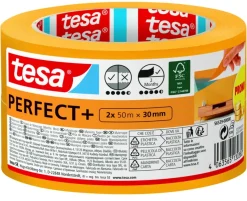 Afplaktape > Tesa Perfect+ schilderstape 2x 50 m x 30 mm