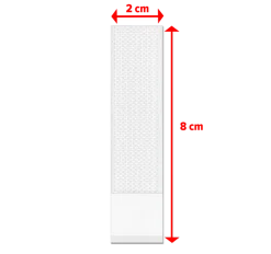 tesa Powerstrips zelfklevende strip Click 4x2 stuks Medium draagkracht 5.4KG