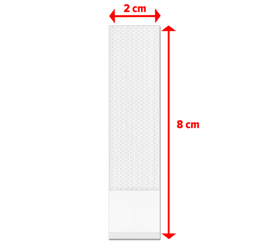 tesa Powerstrips zelfklevende strip Click 4x2 stuks Medium draagkracht 5.4KG