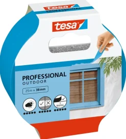 Afplaktape > Tesa Professional Outdoor schilderstape blauw 38 mm x 25 m