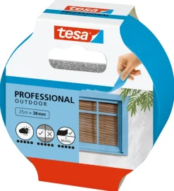 Afplaktape > Tesa Professional Outdoor schilderstape blauw 38 mm x 25 m