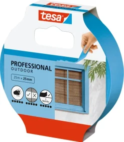 Afplaktape > Tesa Professional Outdoor schilderstape blauw 25 mm x 25 m