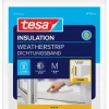 Tochtwering|Tochtstrips Deur > Tesa Tochtband I-profiel zelfklevend wit 9mm x 10m