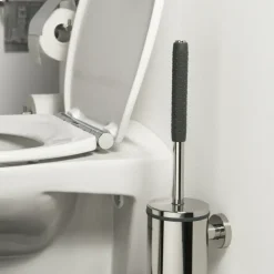 Tiger Boston Comfort en Safety toiletborstel chroom