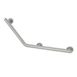 Tiger Boston comfort & safety veiligheidsgreep 135° links geborsteld RVS
