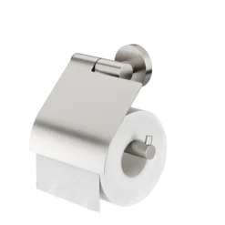 Tiger Boston toiletrolhouder met klep rvs