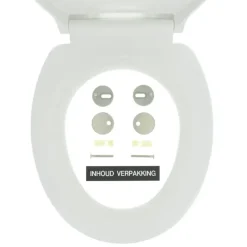 Tiger Burton wc bril verkort met softclose en quick release