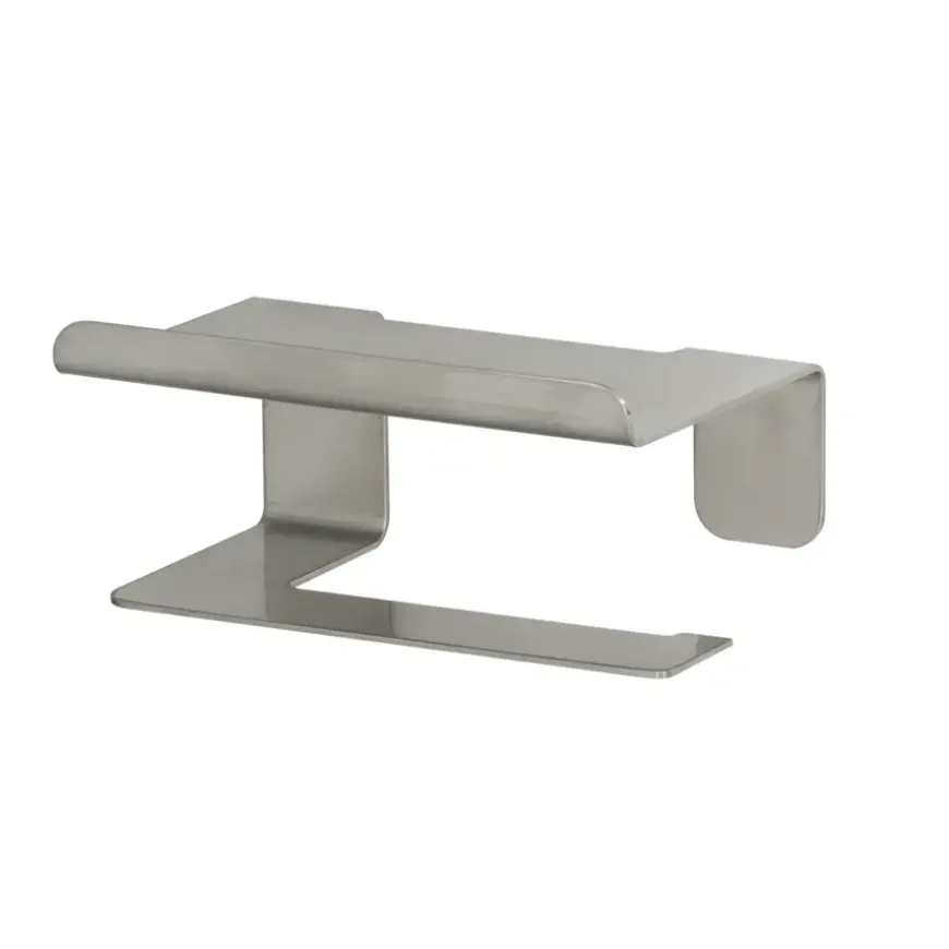 Tiger Colar toiletrolhouder met plateau RVS