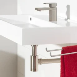 Afvoerbuizen & Hulpstukken > Tiger design lavabo sifon 5/4" 23,5x34x6,7 cm inox