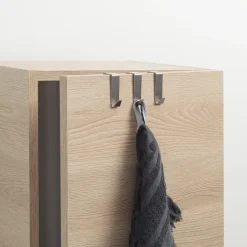 Tiger deurhaak Basic geborsteld RVS