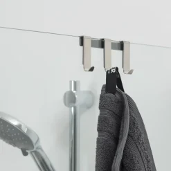 Tiger douchehaak Rack 6-8 mm RVS (3 haakjes)