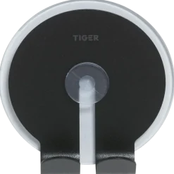 Tiger dubbele zuignap-haak Twin transparant/zwart