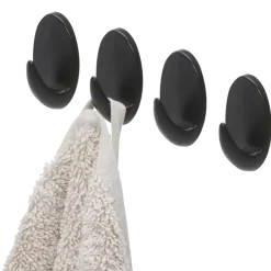 Tiger haak Baseline set van 4 zwart zelfklevend