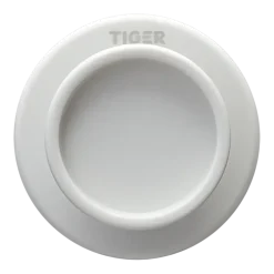 Tiger Handdoekhaak Tess wit/lichtgrijs 2 stuks