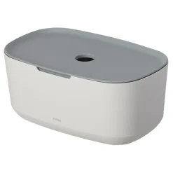 Tiger Opbergbox TESS met deksel wit/lichtgrijs