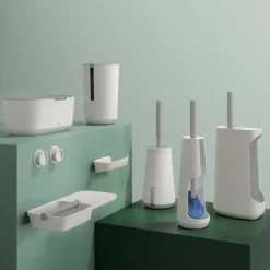 Tiger Opbergbox TESS met deksel wit/lichtgrijs