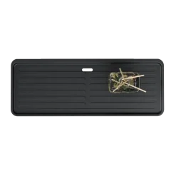 Tiger planchet Cooper 28 cm Zwart / RVS geborsteld