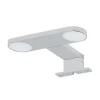 Tiger Spiegelverlichting Yaro Aluminium Mat Chroom 17cm 4000K