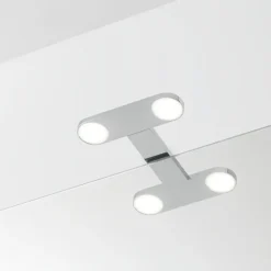 Tiger Spiegelverlichting Yaro Aluminium Chroom 17cm 4000K
