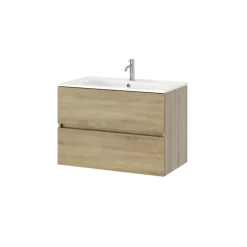 Tiger T-Line Quadro inbouwwastafel 121 cm meubel wit