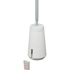 Tiger Toiletborstelhouder TESS met Swoop borstel flexibel wit/ lichtgrijs