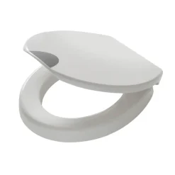 Tiger Toiletbril comfort care wit met deksel verhoogd
