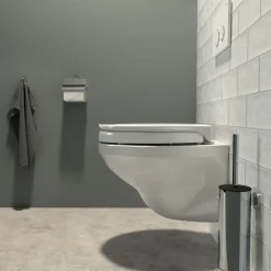 Tiger Toiletbril comfort care wit met deksel verhoogd