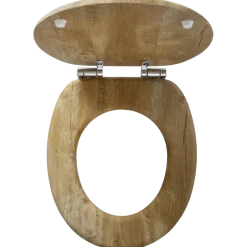 Tiger Toiletbril Hetta MDF Bruin met Softclose