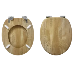 Tiger Toiletbril Hetta MDF Bruin met Softclose